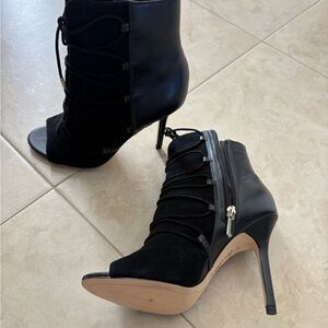 Sam Edelman Black Heeled Boots